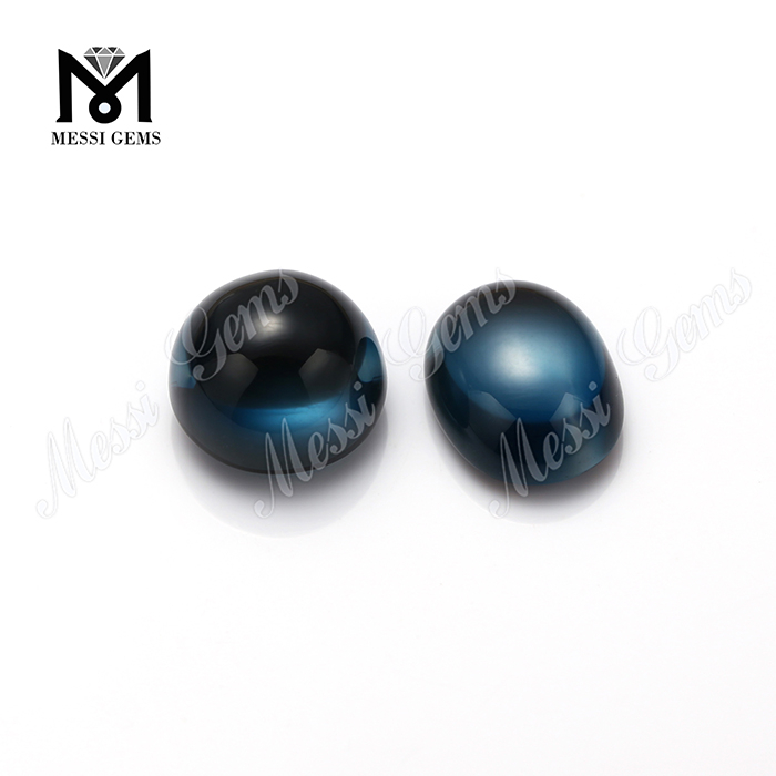 materia naturalis rotunda Londinensi hyacintho topazius gemmas cabochon pretium per carat