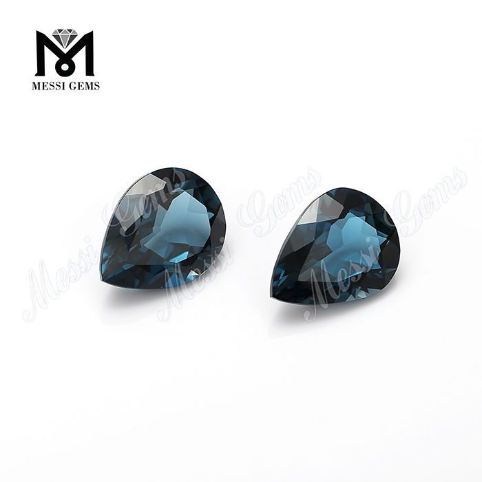 pirum magnae magnitudinis caerulei topazius Londinensi gemstones naturales