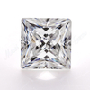 princeps quadratus recisa lapis moissanite ungue adamantino