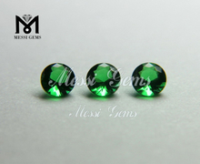 Factory Price Bene poliendo Round 3.75mm Emerald Green Crystal Paste Stones