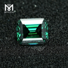 Lab creavit lapides pretiosos pretio per carat Octagonum viridis moissanite adamantino
