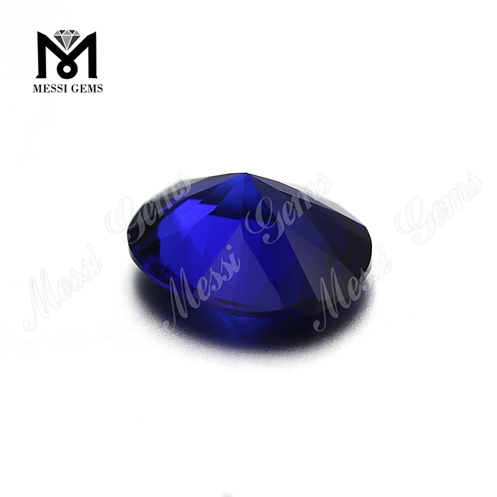 Lapis artificialis Crystal 12x14 Sapphirus Nanositalis Oval Cut