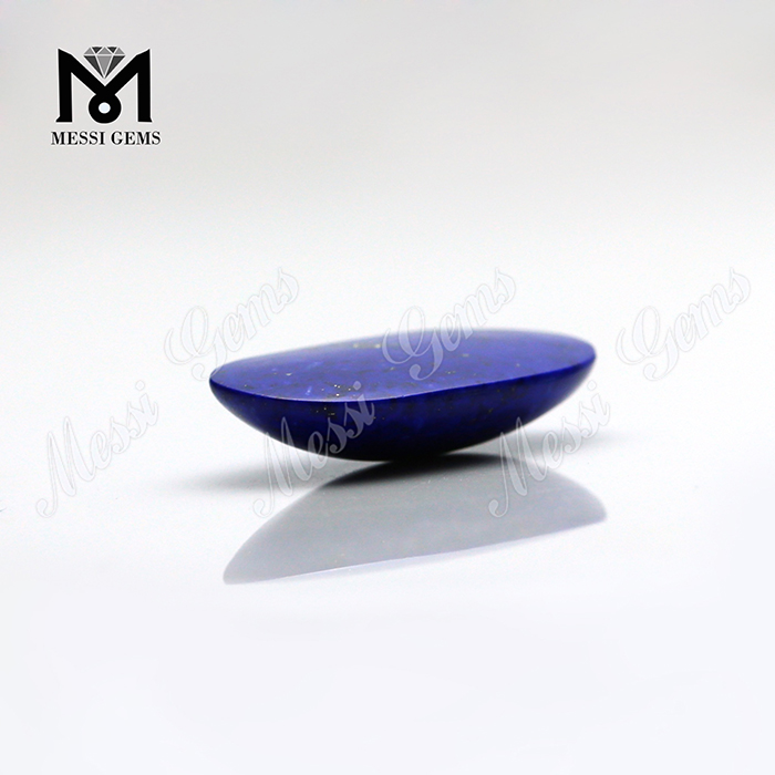 Novus adventus Lupum solve Stone politum Oval Cut Lapis Lazuli