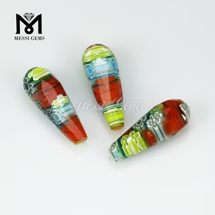 gutta figurarum cum diversis coloribus Murano gelu capita Millefiorie