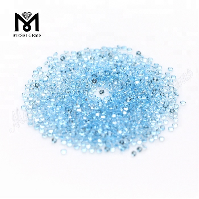 Small Size Round Shape Blue Topaz 1.5mm Naturalis solve Gemstones