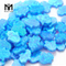 Lab Partum Syntheticum solve 11 x 13 x 2.5 mm Blue Opal Hamsa Gemstones