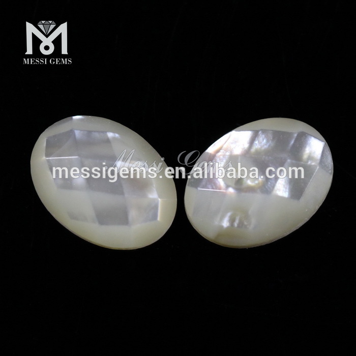 Turtur basi plana ovata 12 x 16 mm mater margaritae