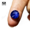 Factory Price 8x10mm Oval Shape Blue Star Sapphirus Stone