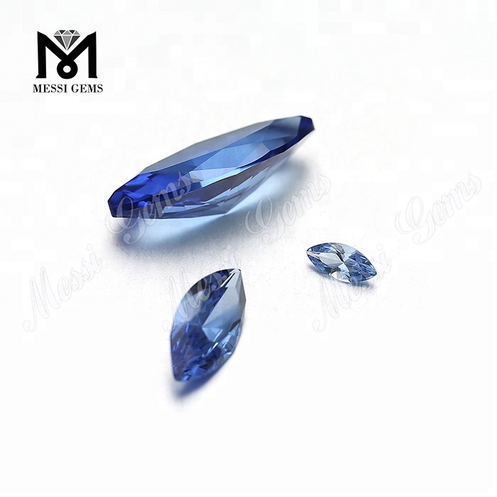 Lupum Saccharum solutam caeruleis nanositalibus lapidibus