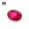 Free Sample 10x12mm Oval V # Synthetica Columba sanguis Ruby