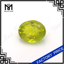 Natural Oval Olivine Gemstone