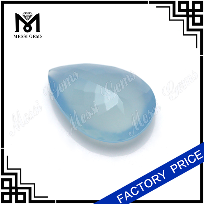 Aqua Pira Chalcedonia Gemstone Solve Natural Aqua Chalcedonense