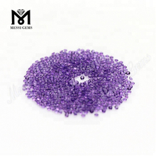 Machina Cut Round solve Natural Amethystus Gemstones