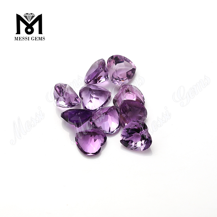Qualitas cor lapidis crystallini naturalis amethystus sectus pretium per carat