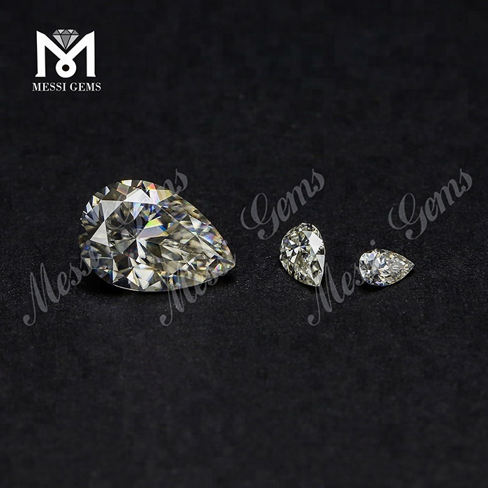 Pirum figura DEF Alba Wuzhou moissanite adamas Gemstones