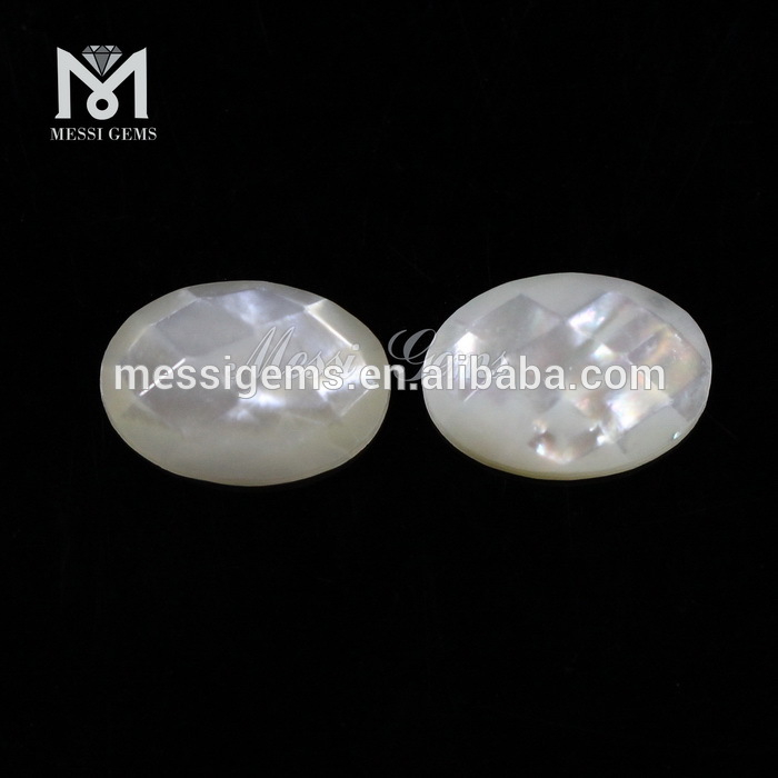 Turtur basi plana ovata 12 x 16 mm mater margaritae