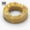 Tyre ( tire ) Shape Gold Color Natural Druzy Agate