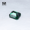 Adamas viridis moissanite Factory pretium solve gemmas Octagoni Smaragdi cut