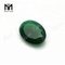 Factory Price Oval Cut 8*10 mm Green Chalcedonia Agate Stone