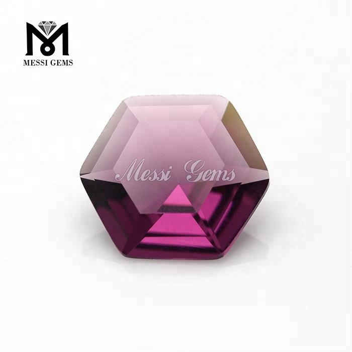 princeps qualitas products hexagonum figura gemmis vitreis