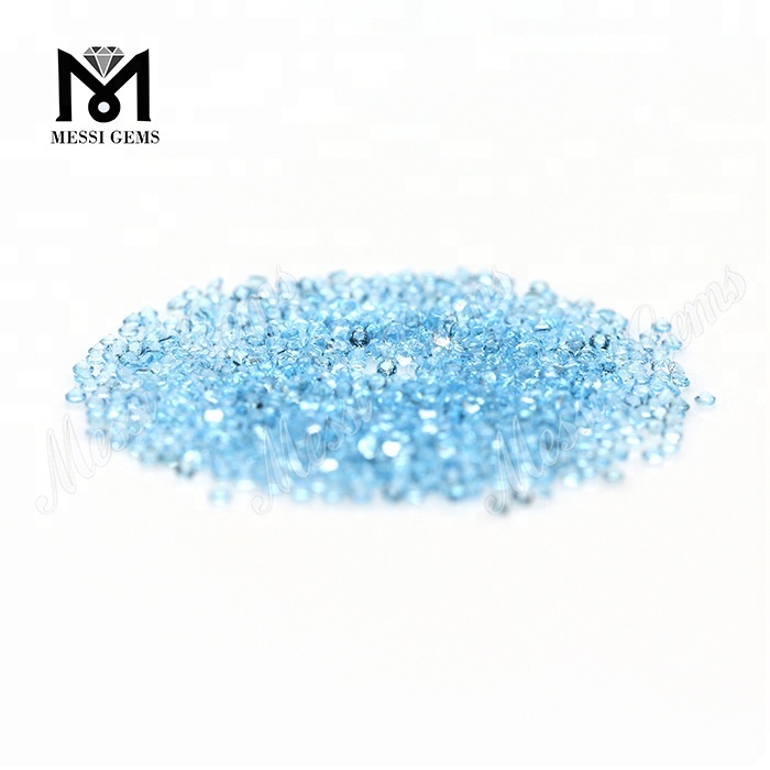 Small Size Round Shape Blue Topaz 1.5mm Naturalis solve Gemstones