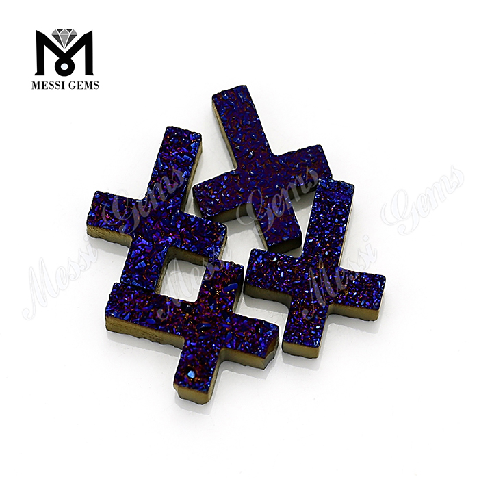 amethystus achates princeps qualitas crux druzy in Lupum pretium