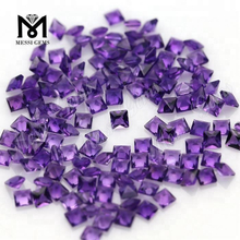 Quadratus 2.5 x 2.5 mm lapis amethystus naturalis