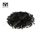 Pretium officina lapidis 2mm, lapidis achates naturalis nigerrimi