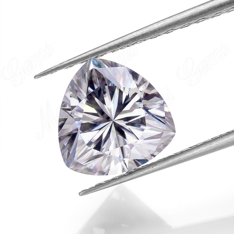 EF COLOR VS2 TRILLION LAPIDARE iaspis moissanite