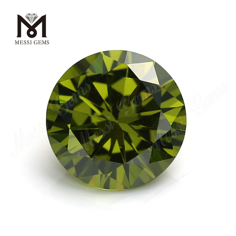 Factory Tutus solve Synthetica Gemstone Round Brilliant 2mm CZ Stone Price
