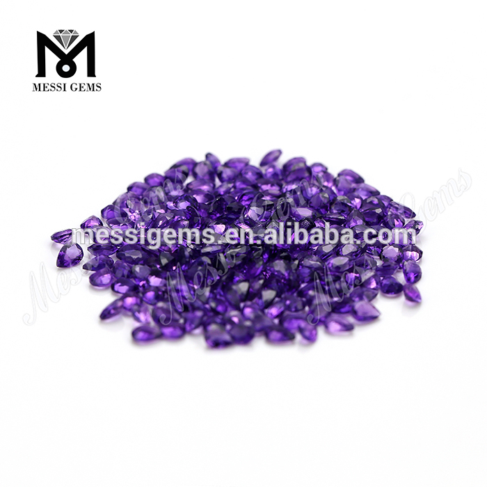 pirum sectis 3 x 4 mm laxis naturalis amethystus lapis