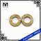 Tyre ( tire ) Shape Gold Color Natural Druzy Agate