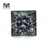 Tutus Price DEF Brilliant Square Cut solve Coloratus Gray syntheticum moissanite adamas pretium per carat