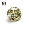 Factory Price solve Gemstone 1 Carat Brilliant Cut Yellow Moissanite Adamante