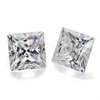princeps quadratus recisa lapis moissanite ungue adamantino