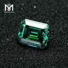 Lab creavit lapides pretiosos pretio per carat Octagonum viridis moissanite adamantino