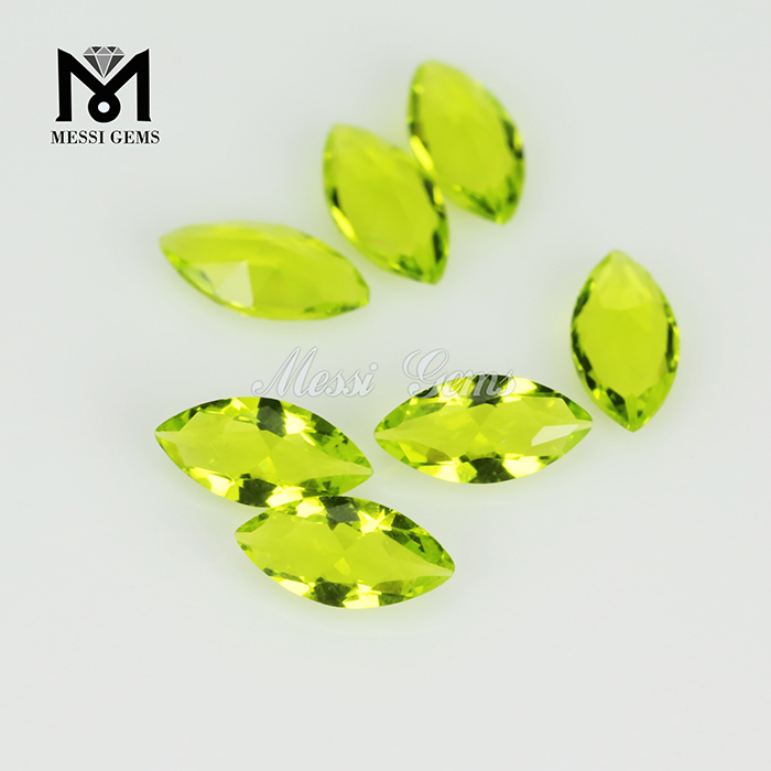 Wholesale Color Machine Cut Faceted solve Cheap Glass Gemstone Price