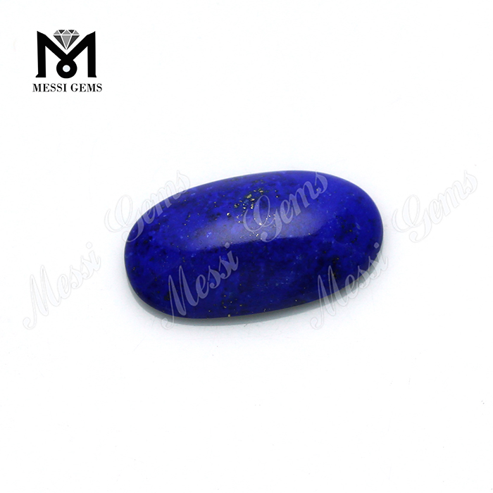 Lapis lazuli naturalis ovali planus sectus lapis lazuli