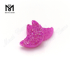 Dimidium Luna Naturalis Agate Purpura Druzy Gemmones ex Factory