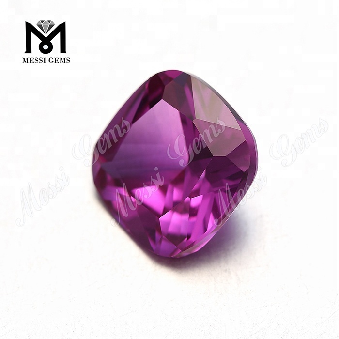 color mutabilis # 46 pulvinus rubinus 12* 12mm syntheticum corundum rubinus lapis pretiosus