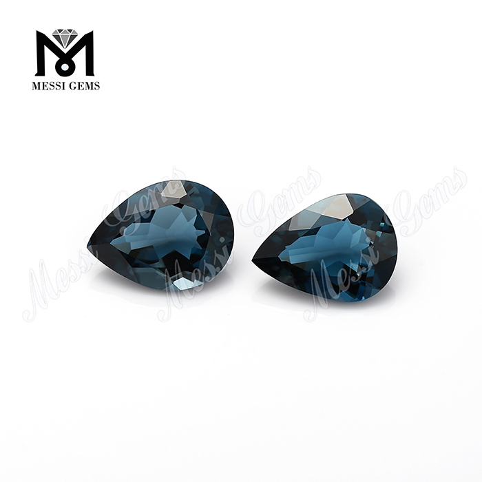 pirum magnae magnitudinis caerulei topazius Londinensi gemstones naturales