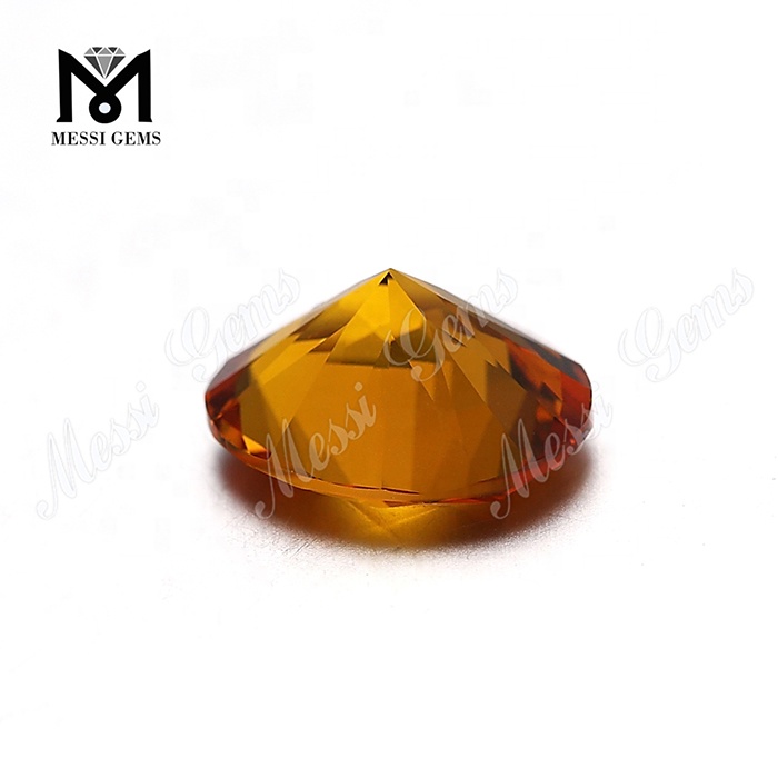 Hot Sale 10*12mm Oval Citrine Color Nanosital Stone