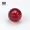 Lupum Price Ruby Round Ball 12.0mm Faceted Vitri Gemmae