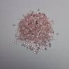 Wuzhou Factory solve circa figura 1.5mm Perspicuus Pink Nano Gemmae Stone