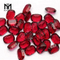 Cushion 13 X 18 MM Concave Cut Red Glass Gemstone