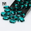 Duplex Briolette Cushion 13 x 18 Topazius Blue Faceted Glass solve Gemstones