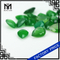 Factory Cutting Rought Naturalis Emerald Green Agate Stone