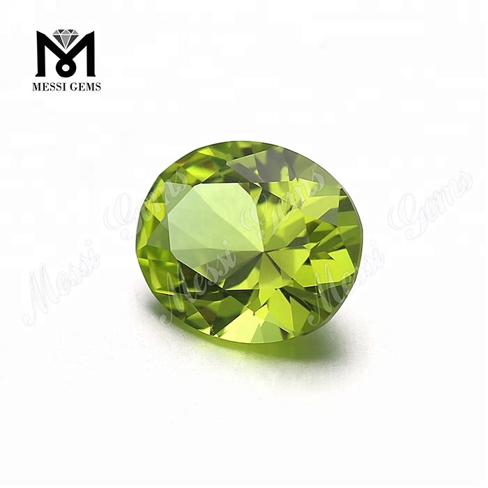 Lupum Price Diamond Cut 10*12mm #139 Oval Shape Nanosital Gemstone