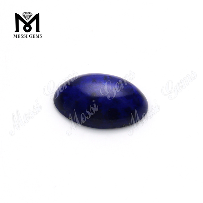 Naturalis ovata plana dorso 13x18mm Lapis lazuli cabochon