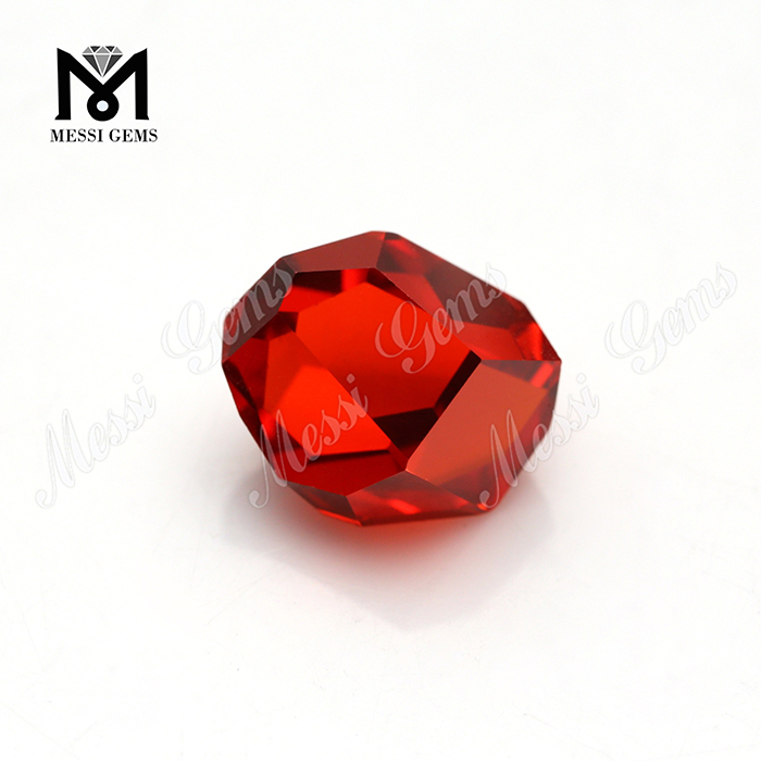 Orange Cubic Zirconia Stone